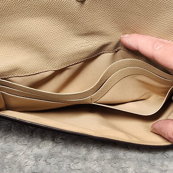 Authentic Coach Soft Croc Embossed Leather Wallet - PRICE IS FIRM - Picture 5 of 11